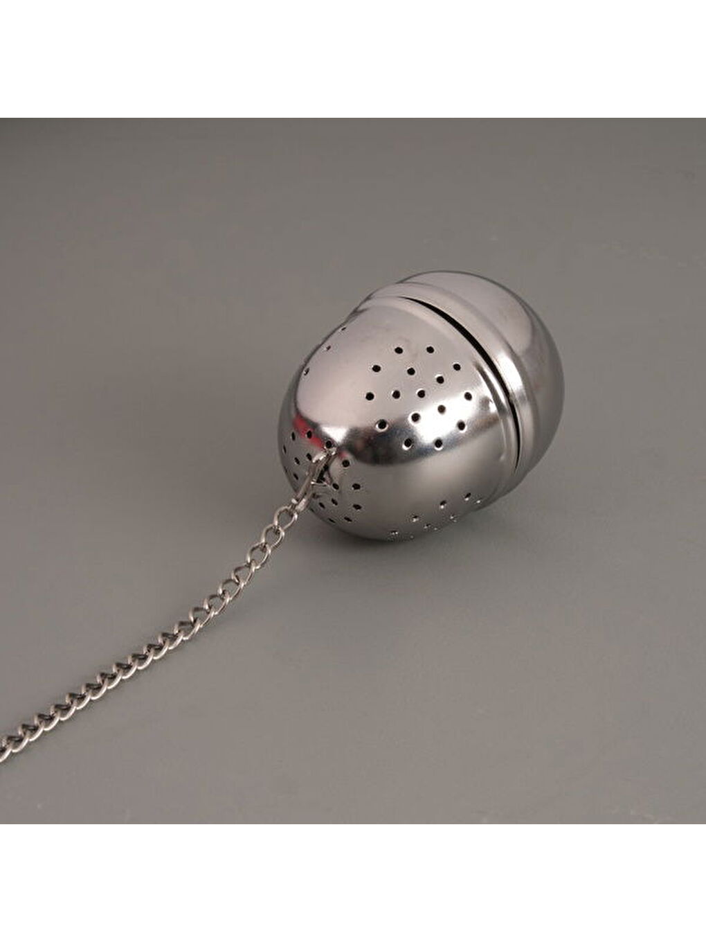 Silindir Bitki Çayı Süzgeci - Gri-2