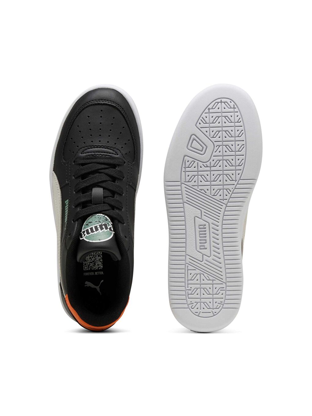 Siyah Caven 2.0 MID 90s Genç Spor Ayakkabısı-3