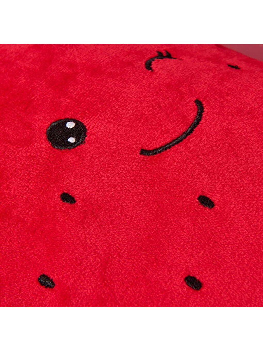 Soft Çilek Figürlü Yastık - Kırmızı - 25 cm-1
