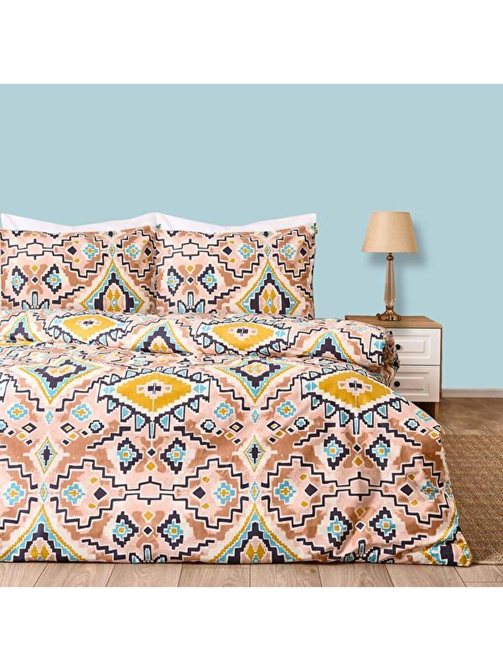 Karışık Soft Acus Tek Kişilik Nevresim Takımı - Renkli