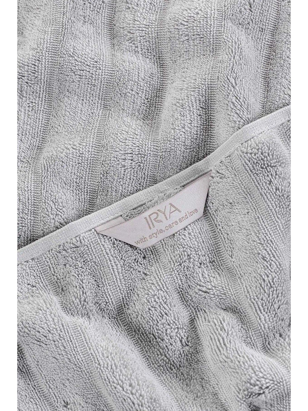 Gri Arora %100 Pamuk Havlu 4/50x90 Cm Ash Grey-4