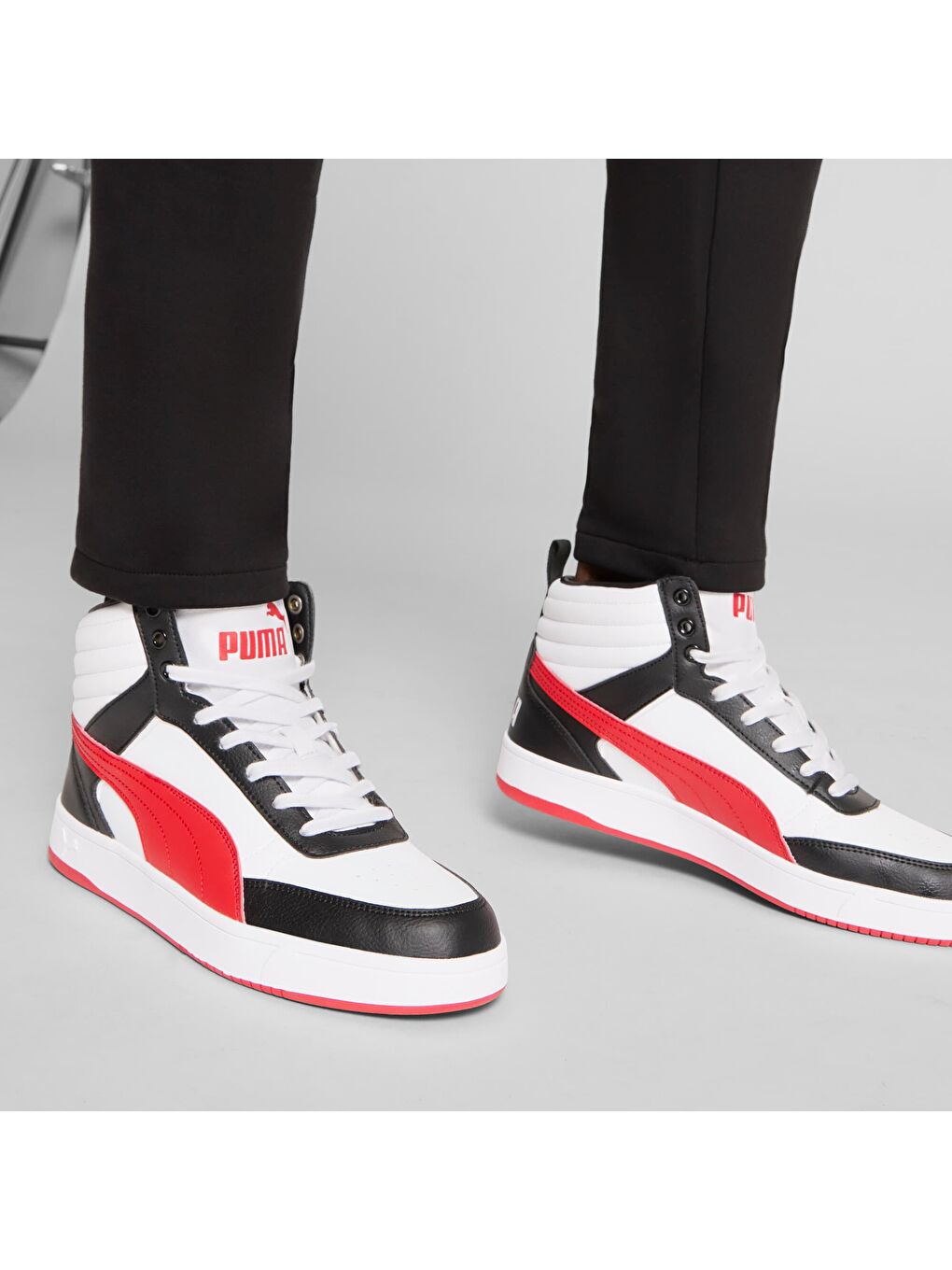 Beyaz DRIBBLE MID SL Ayakkabı-7