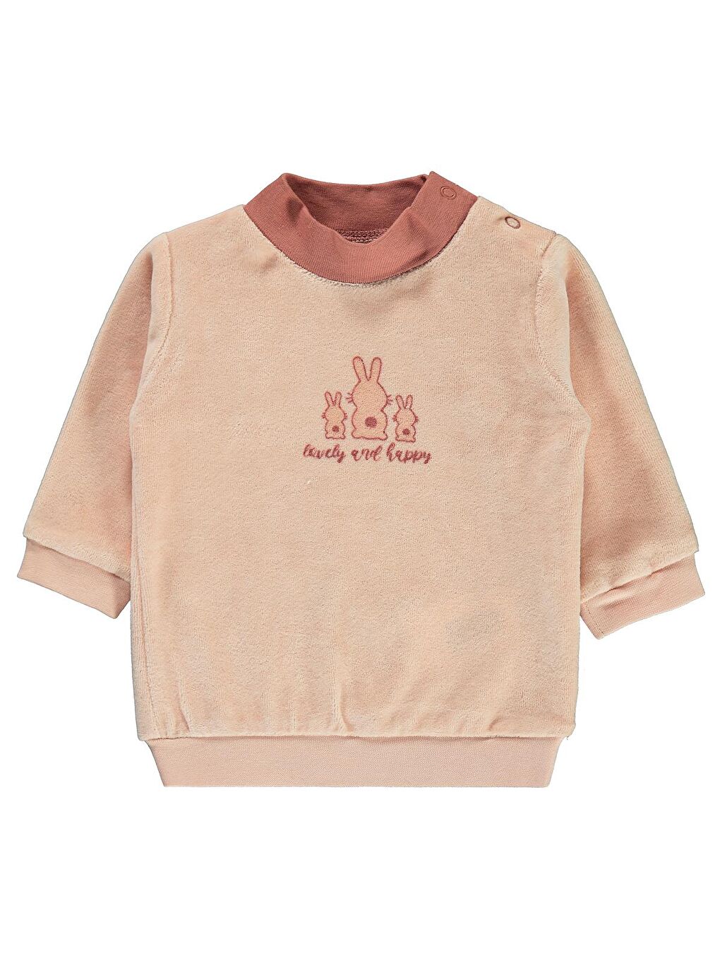 Civil Pembe Baby Kız Bebek Sweatshirt 3-18 Ay Pembe