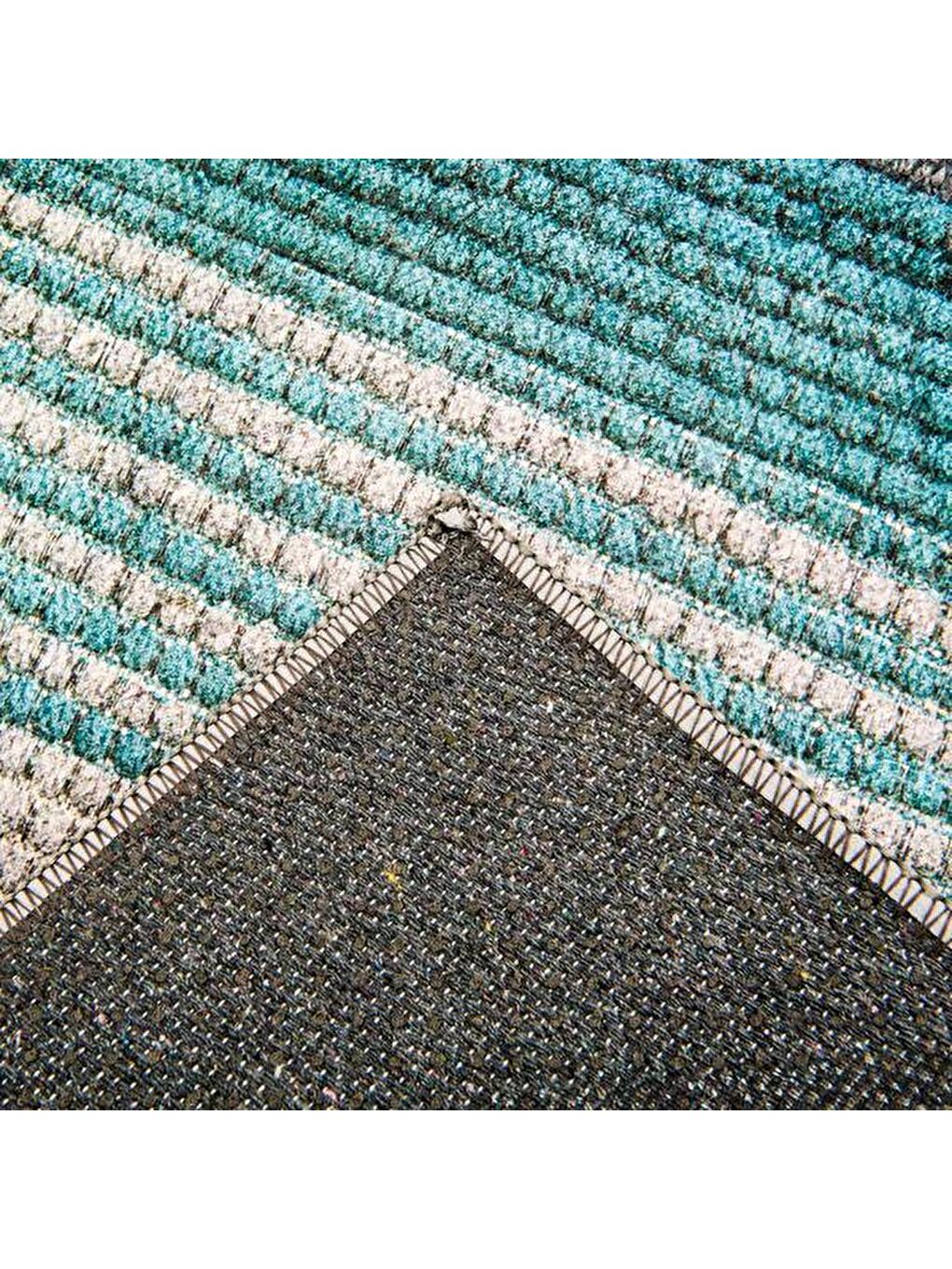 Soft Loha Mutfak Halısı - Mavi - 50x180 cm-2