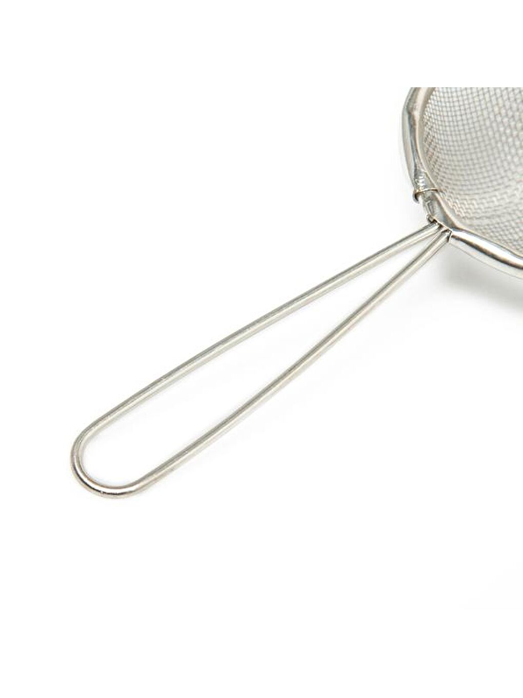 Gri Bright Metal Çay Süzgeci-1