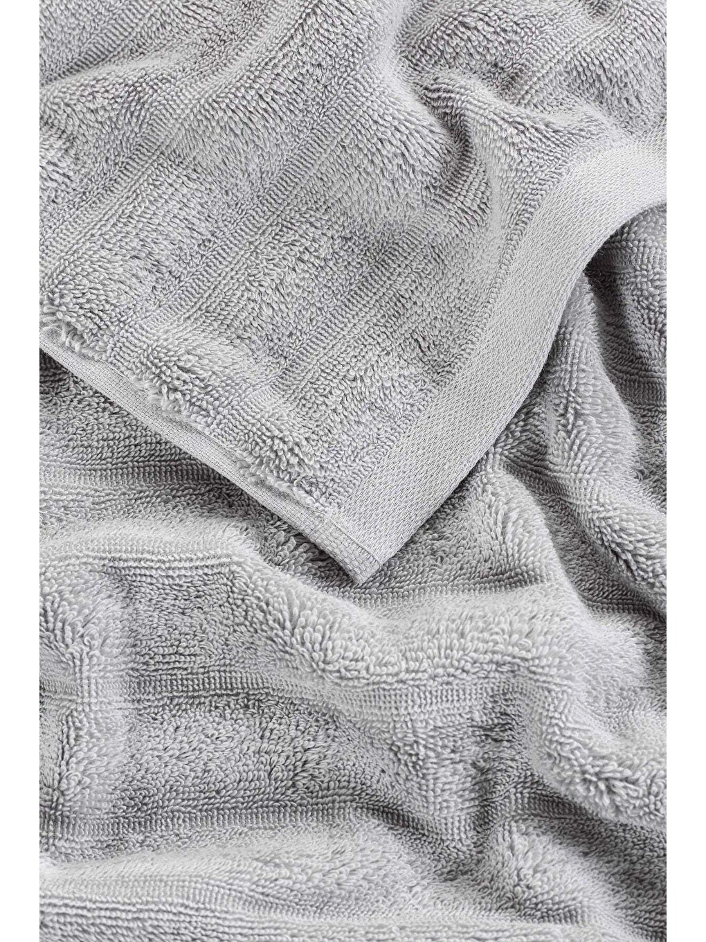 Gri Arora %100 Pamuk Havlu 4/50x90 Cm Ash Grey-5