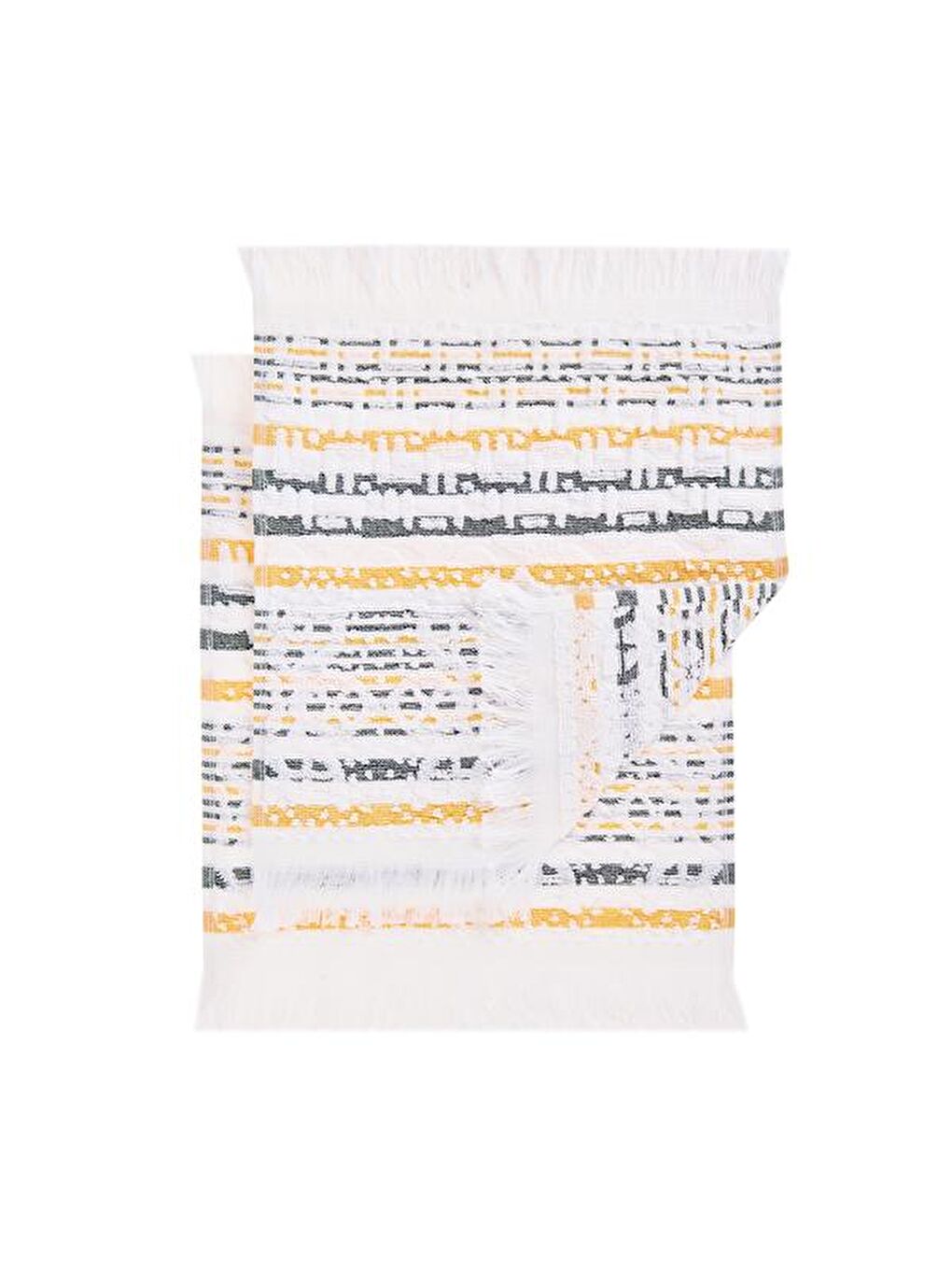 Evidea Karişik Soft İndra 2'li Havlu Seti - Renkli - 30x30 cm - 3