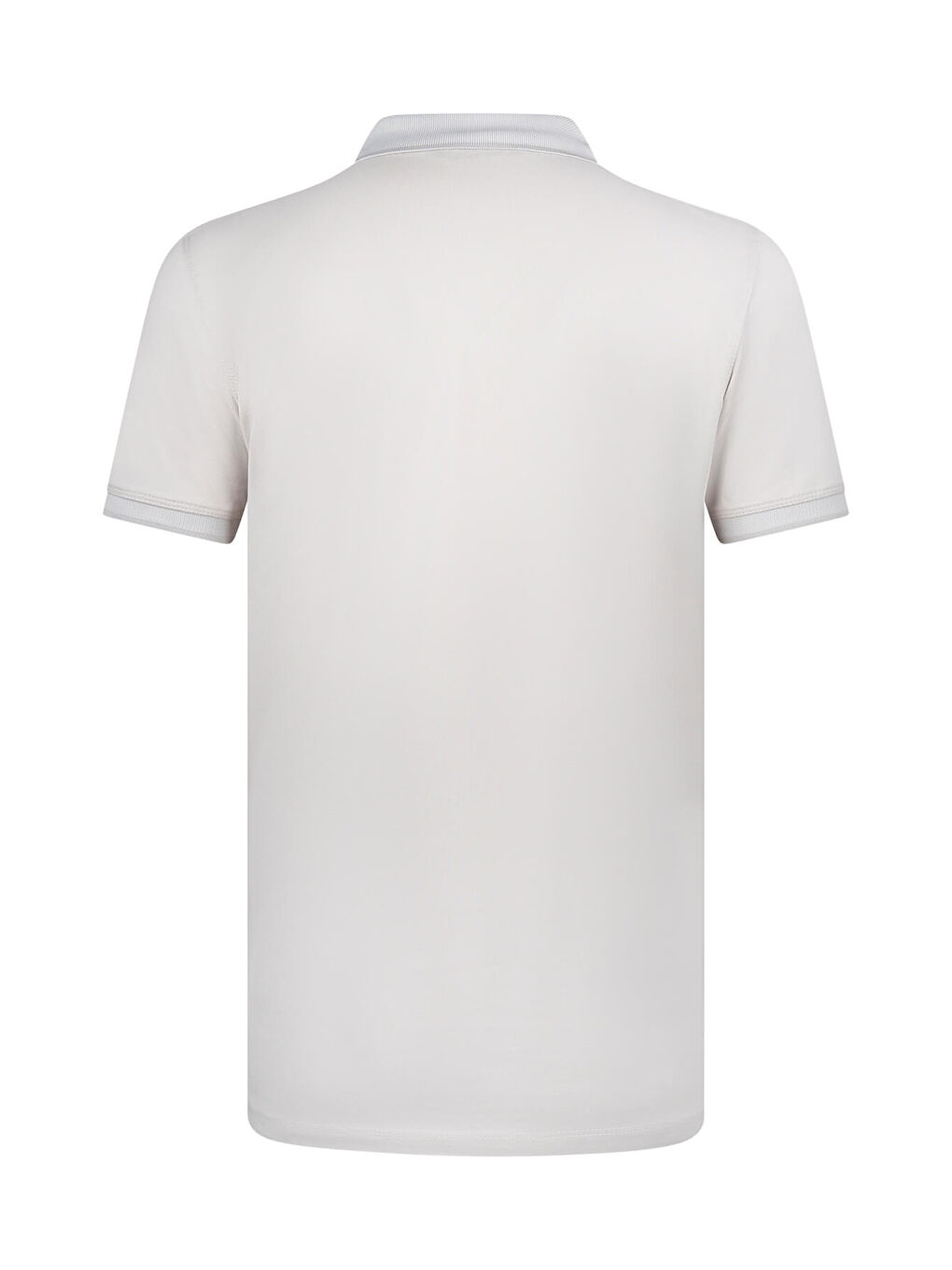 Bej Taş Regular Fit 100% Pamuklu Polo Yaka Tişört-3