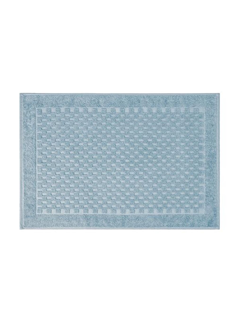 Vionel Ayak Havlusu - Mavi - 40x70 cm