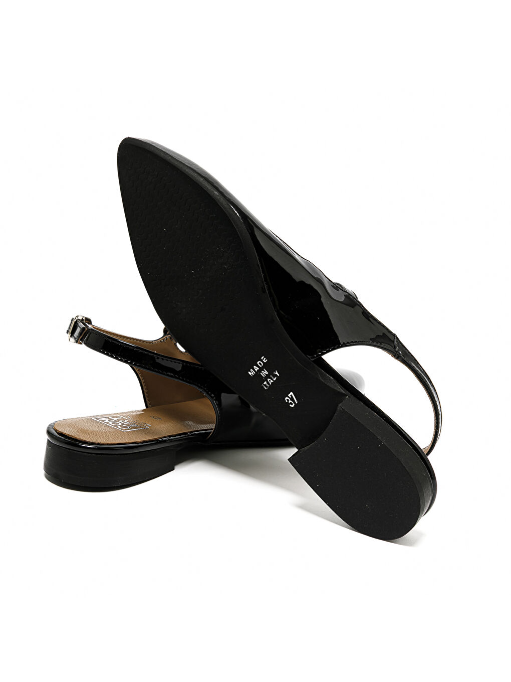 Siyah Kadın Sandalet 3L5658CO 5658CO VERNICE Nero-5