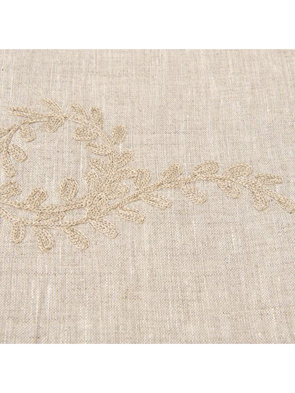 Soft Keten Runner - Antrasit - 40x130 cm-1