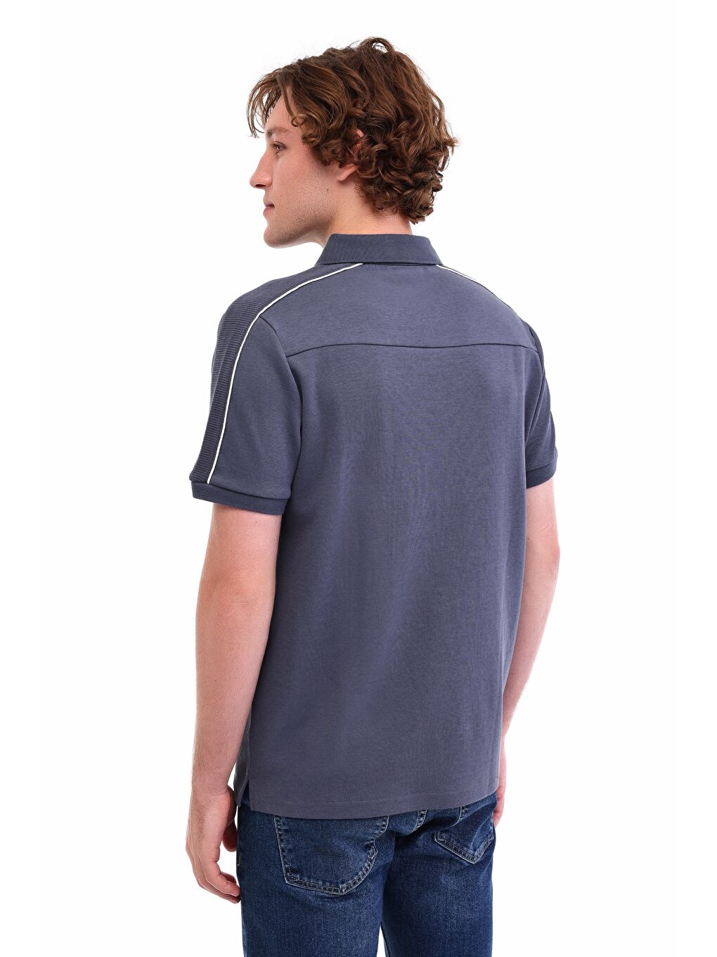 ML MARK 12ESS300 5FX Koyu Gri Erkek Kısa Kol T-Shirt-1