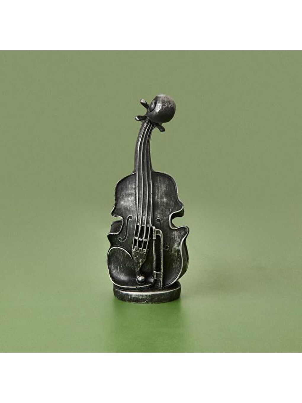 Siyah Deco Viyolonsel Biblo - 29,5 cm-1