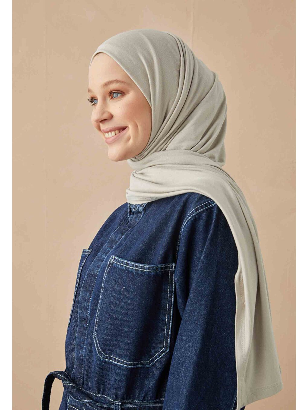 Bej Penye Şal Taş-2