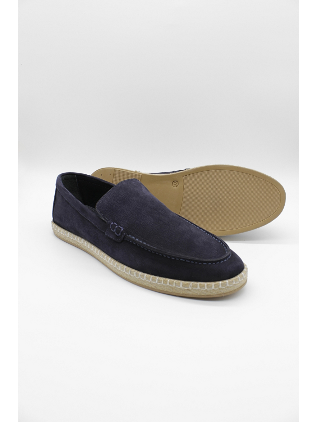 Lacivert %100 Deri Bağcıklı Classic Ayakkabı 1033250163-1