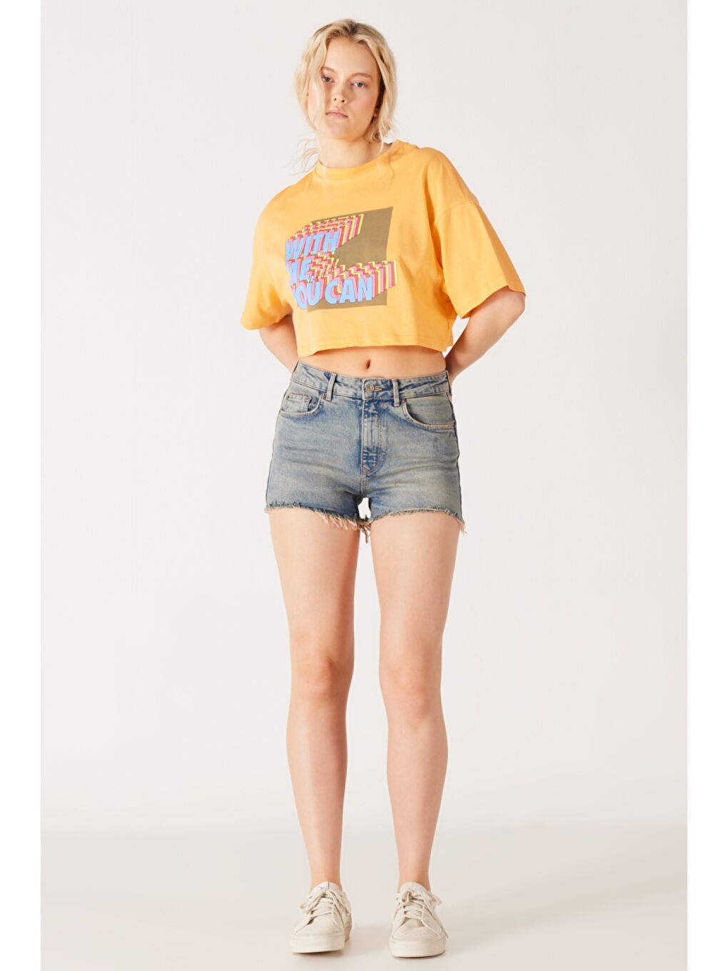 Mavi Regular Fit Normal Kesim Normal Bel Esnek Jean Jean Şort-2