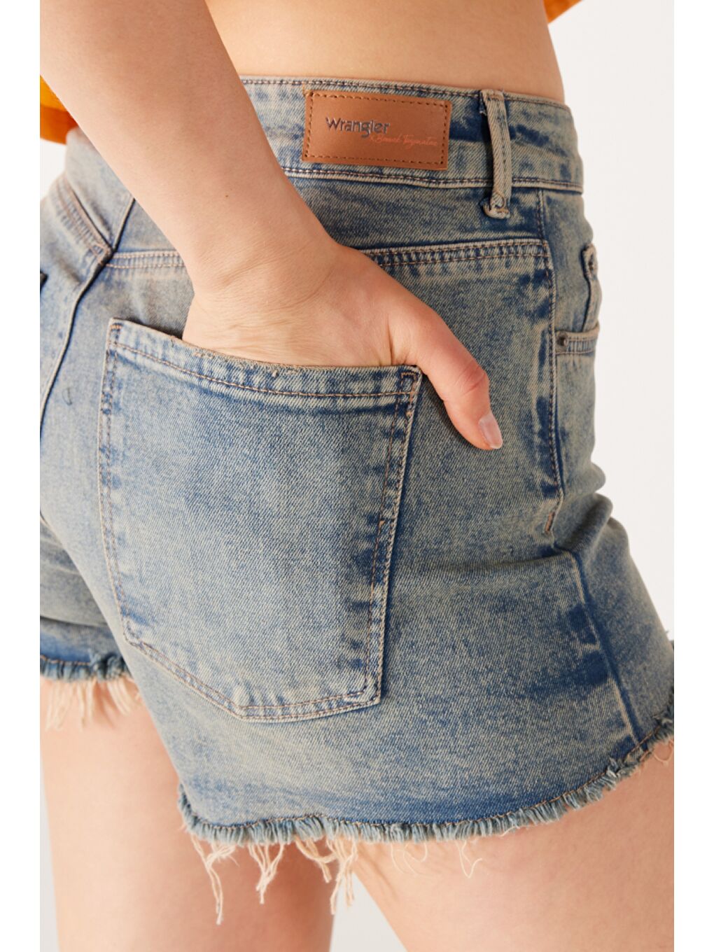 Mavi Regular Fit Normal Kesim Normal Bel Esnek Jean Jean Şort-3