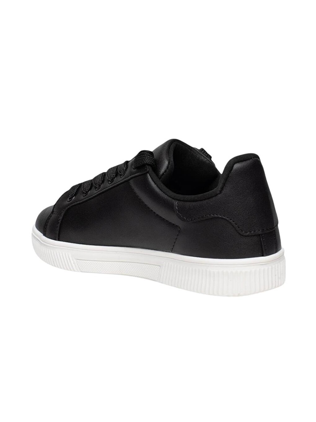 Siyah Yıldızlı Spor Kadın Sneaker Ayakkabı Sİyah - Beyaz-5