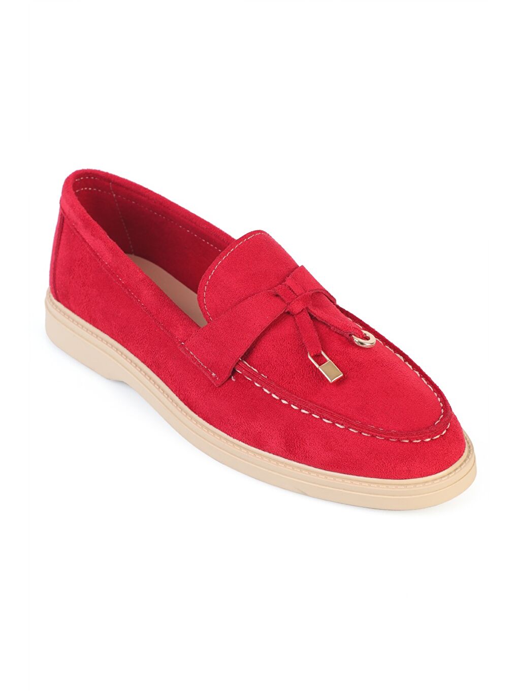 Kırmızı Calypso Kadın Loafer LNP