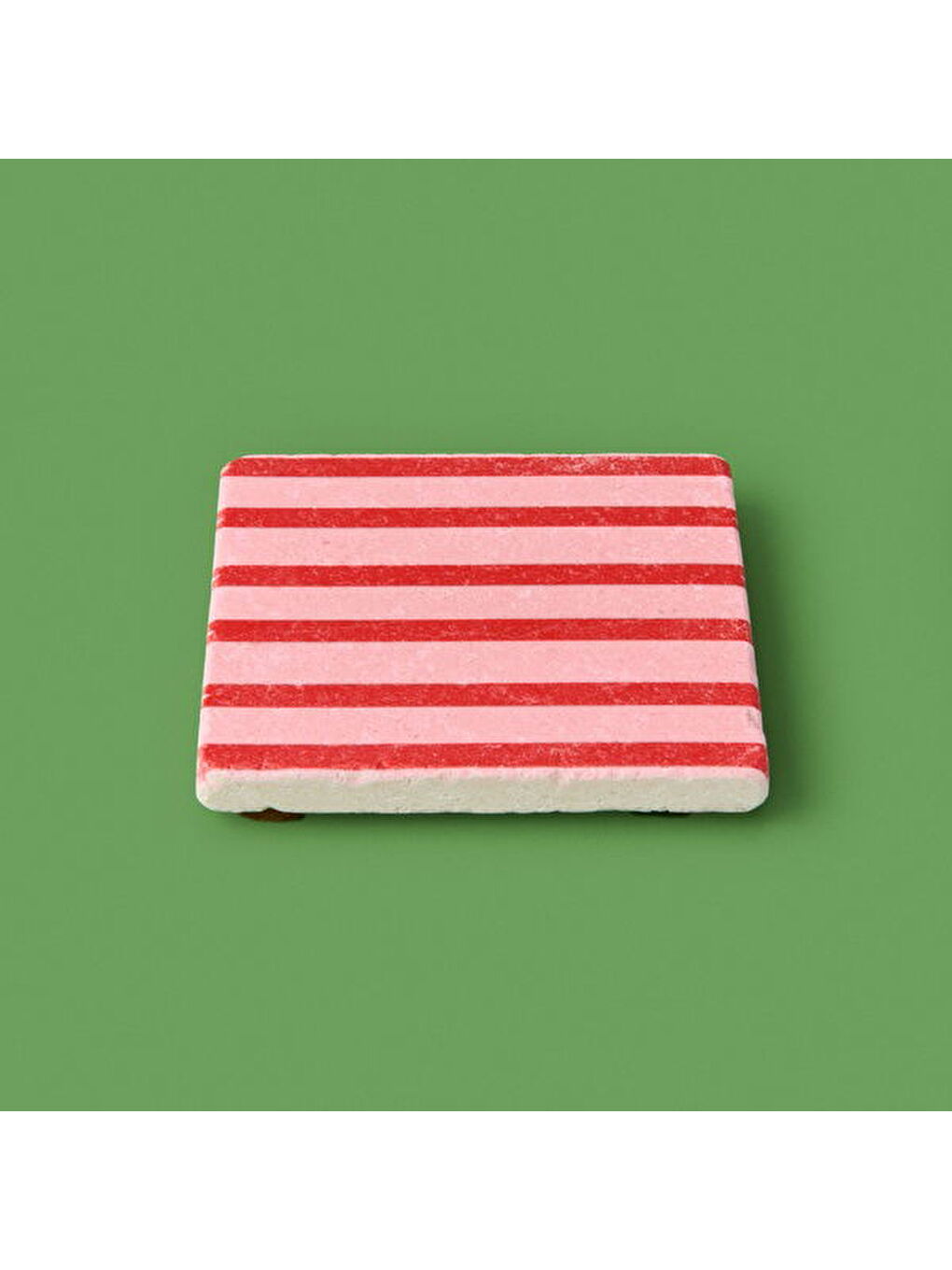 Karışık Kitchen Çizgili Bardak Altlığı - Renkli - 10 cm-2