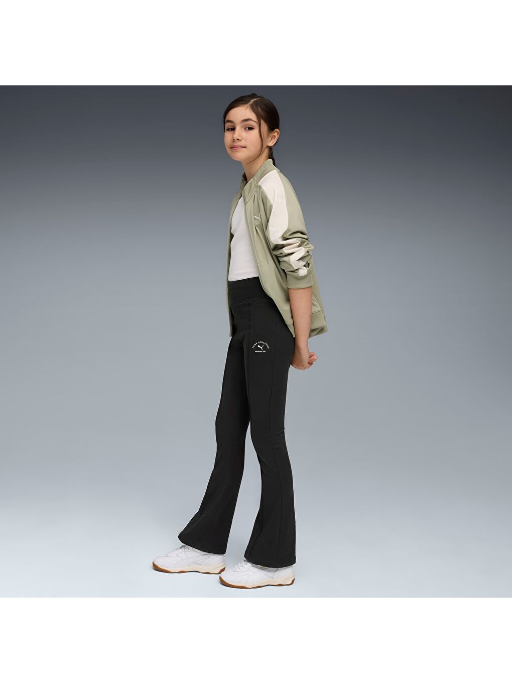 Siyah Class Genç Flare Tayt-1