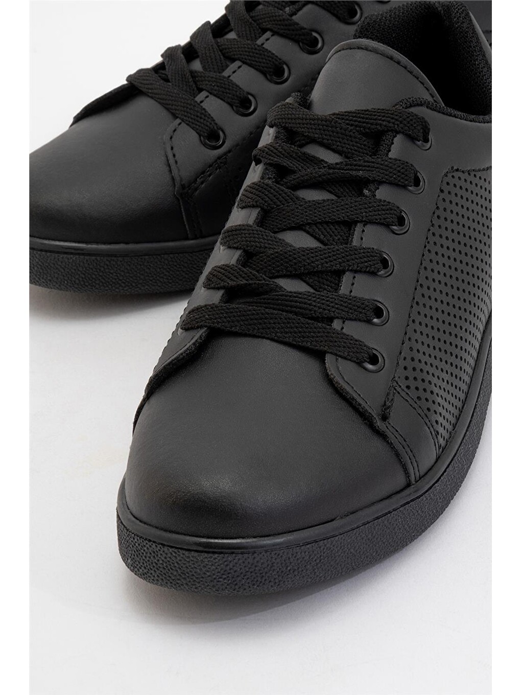 Siyah Kadın Spor Sneaker Ayakkabı Sİyah-2