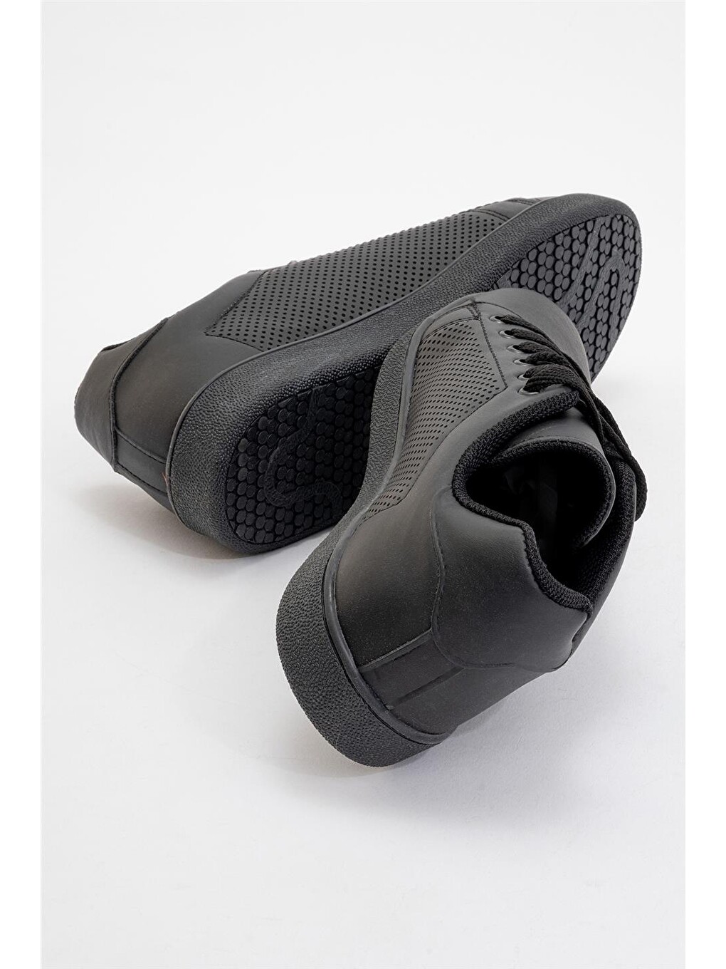 Siyah Kadın Spor Sneaker Ayakkabı Sİyah-3