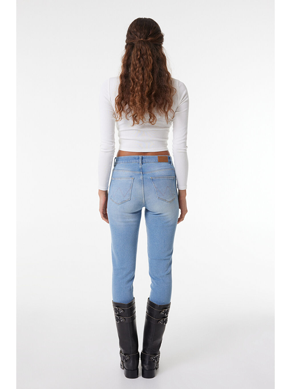 Mavi High Rise Skinny Fit Denim Esnek Yüksek Bel Jean Jean Pantolon-3