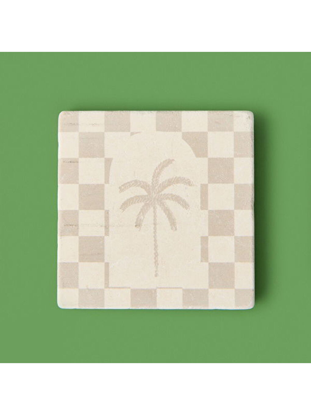 Karışık Kitchen Palm Bardak Altlığı - Renkli - 10 cm