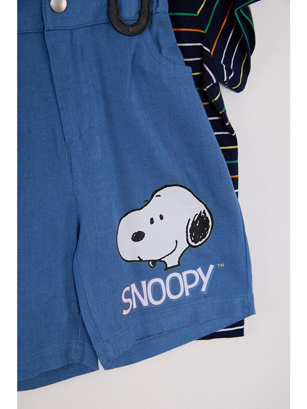 Supermino Lacivert 22299 Snoopy 2 Li Şortlu Takım - 3