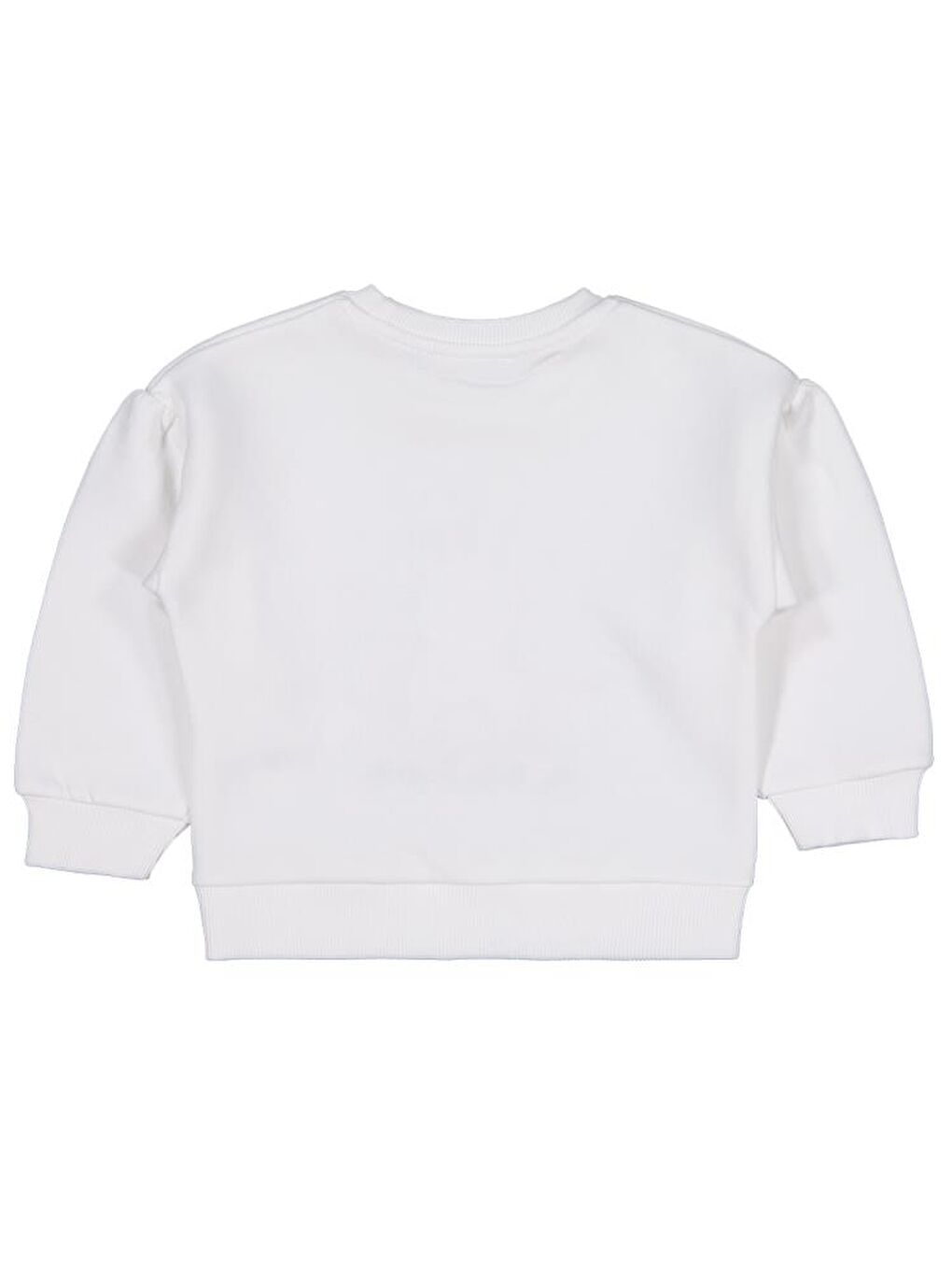 Ekru Girls Tavşan Nakışlı 2-5 Yaş Sweatshirt-1