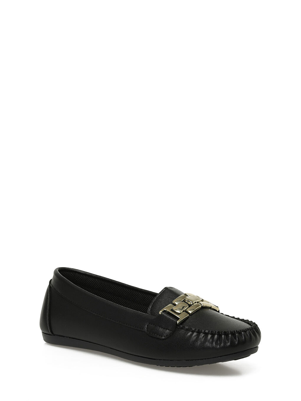 24K-512 5PR Siyah Kadın Loafer-1