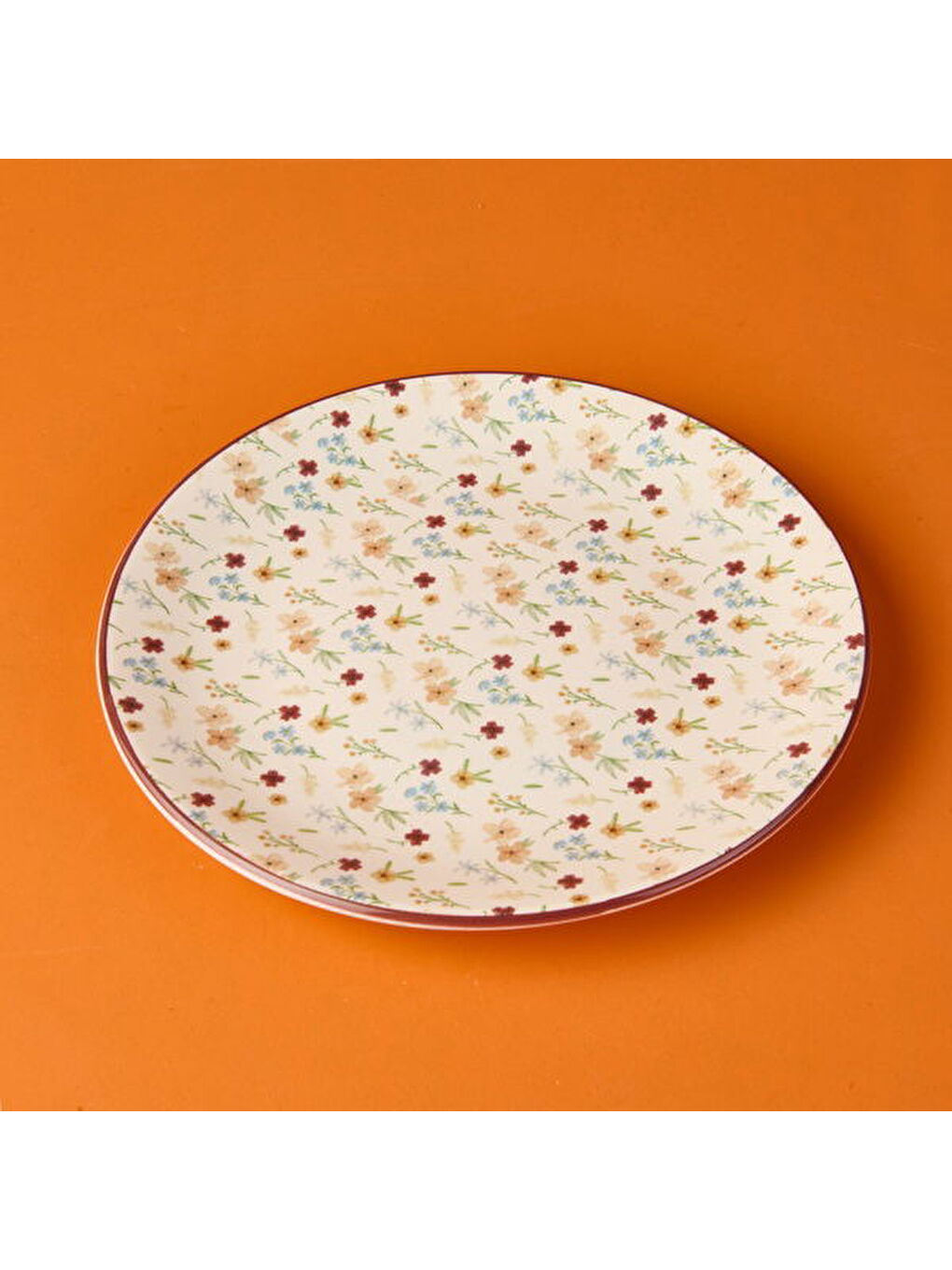 Karışık Kitchen Seramik 12 Parça Çiçekli Kahvaltı Takımı - Renkli-3