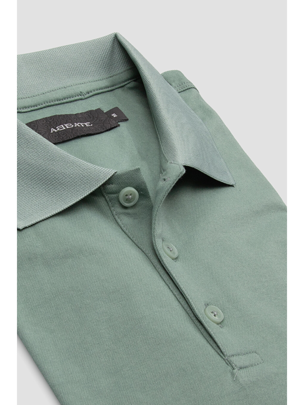 Bivo Merserize Pamuklu Modern Fit Açık Yeşil Polo Yaka Erkek Düz Polo Shirt-1