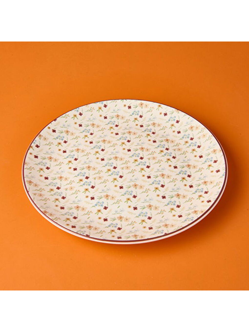 Karışık Kitchen Seramik 12 Parça Çiçekli Kahvaltı Takımı - Renkli-4