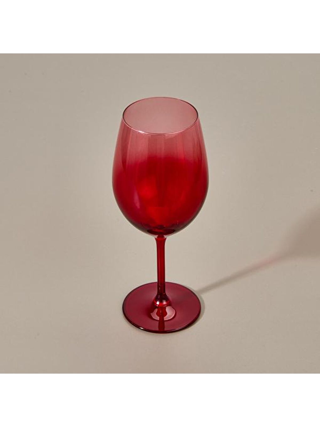 RAKLE Karişik Larc 2'li Ayaklı Bardak - Kırmızı - 540 ml - 1