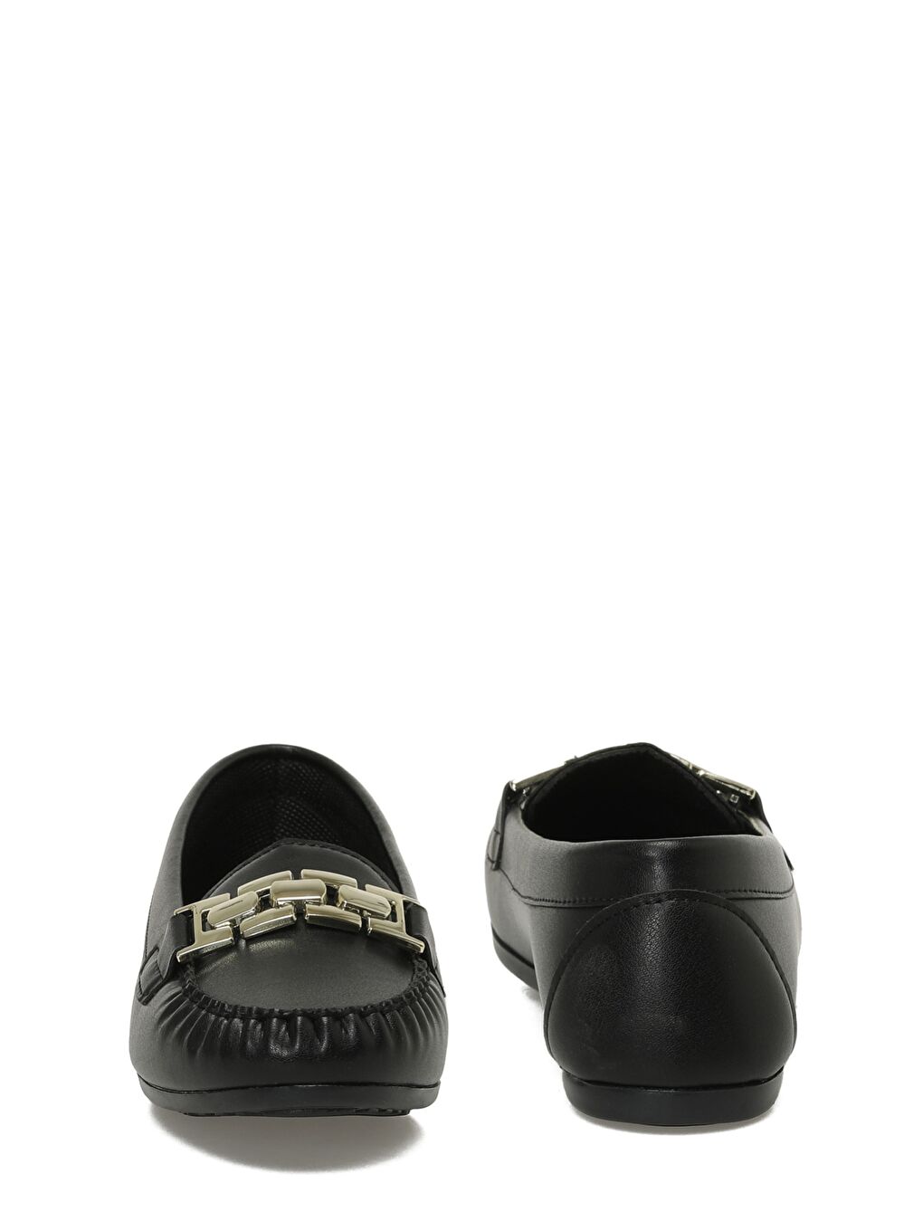 24K-512 5PR Siyah Kadın Loafer-4