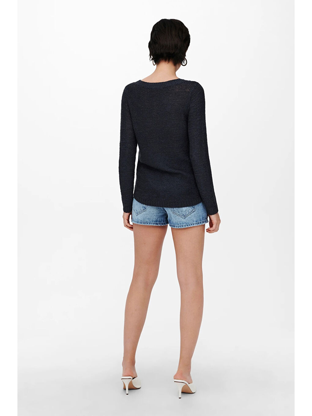 Lacivert Bisiklet Yaka Onlgeena Kadın Kazak 15113356-1