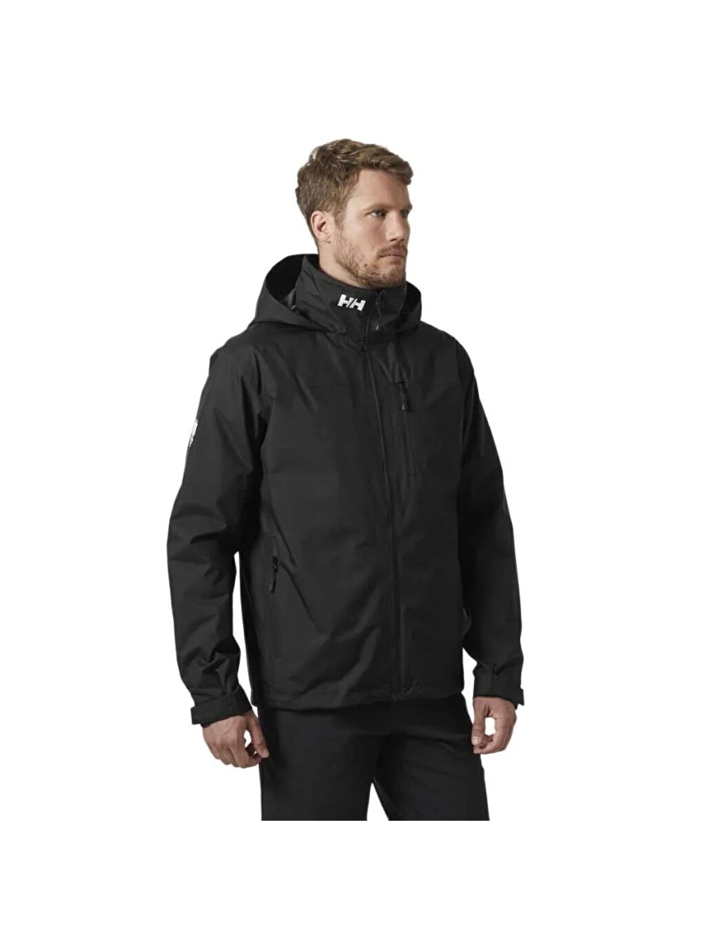 Helly Hansen Siyah Crew Hooded Midlayer 2 Jacket Erkek Mont HHA.34442.HHA.990