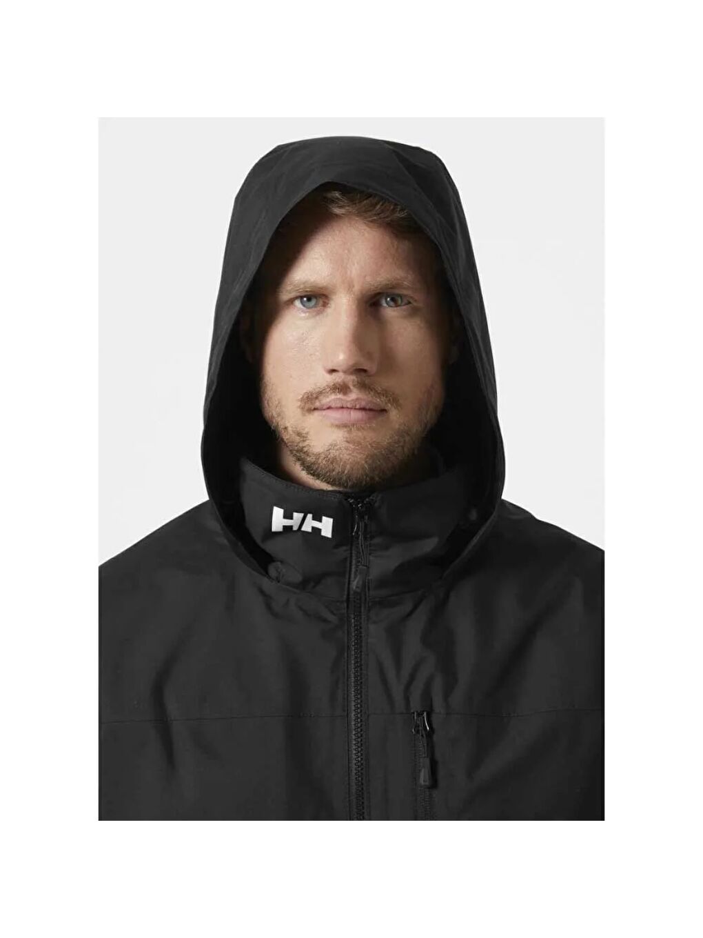 Helly Hansen Siyah Crew Hooded Midlayer 2 Jacket Erkek Mont HHA.34442.HHA.990 - 5