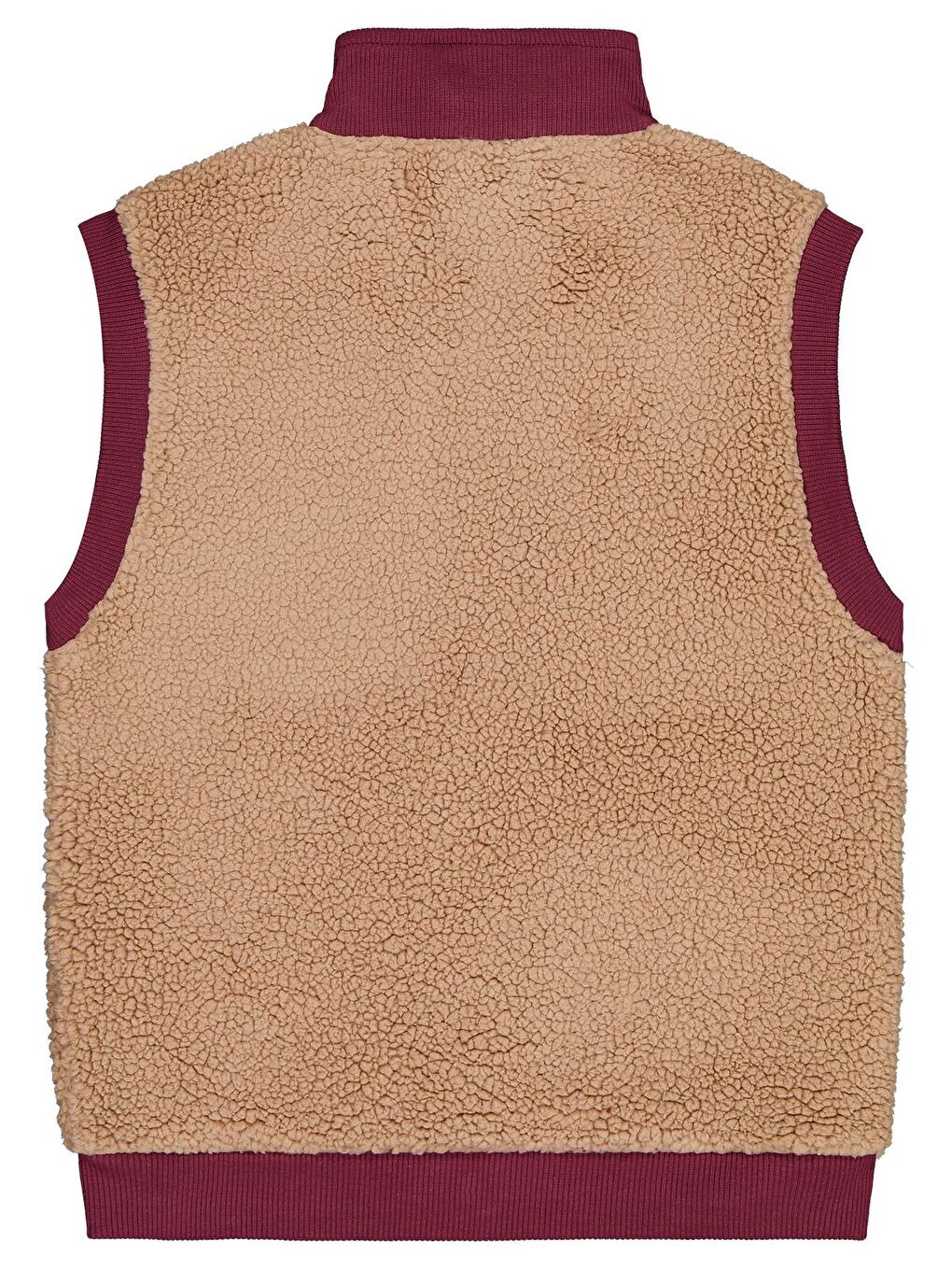 Boys Every Day Baskılı 6-9 Yaş Yelek - Bordo 8-9 Yaş-1