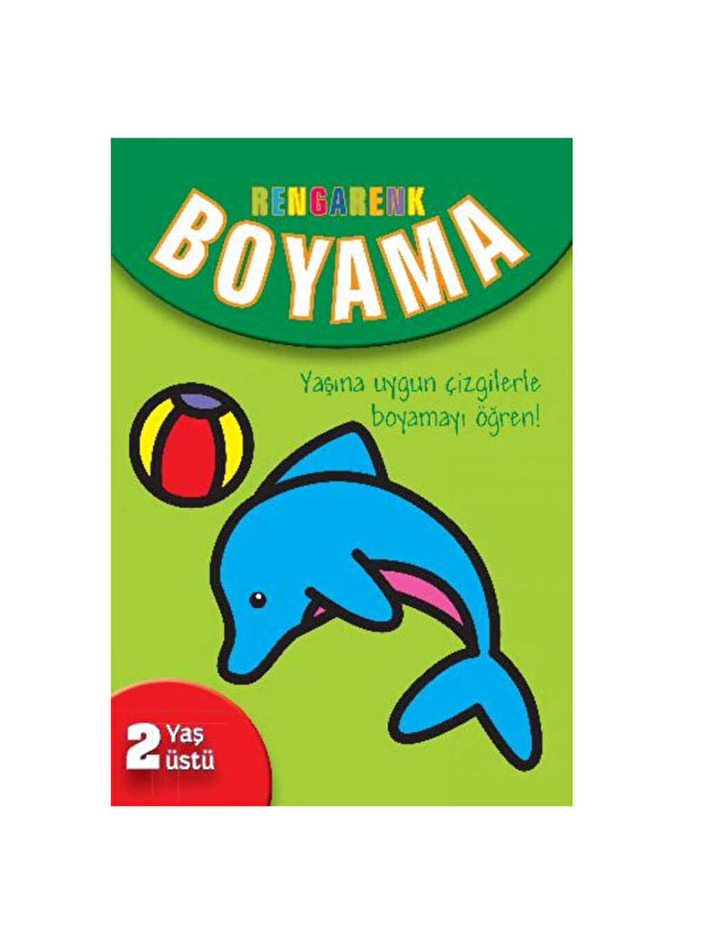 Rengarenk Boyama 2 Yaş Üstü Parıltı Yay