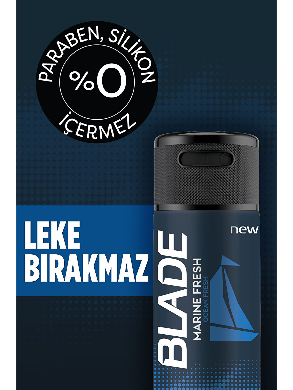 Blade Beyaz Marine Fresh Deodorant 3x150ml - 1