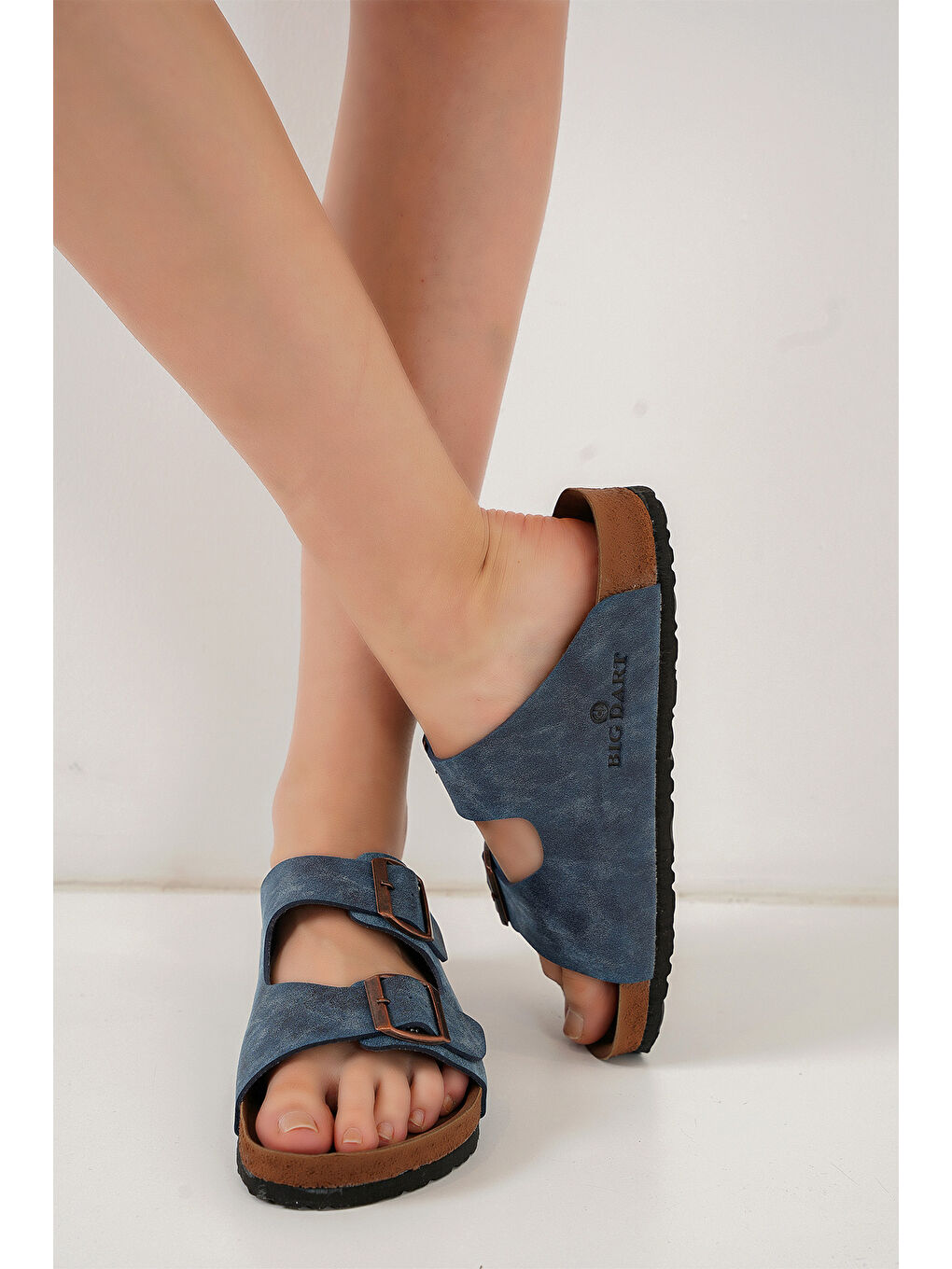 Unisex Ortopedik Terlik 010182 - Lacivert-1