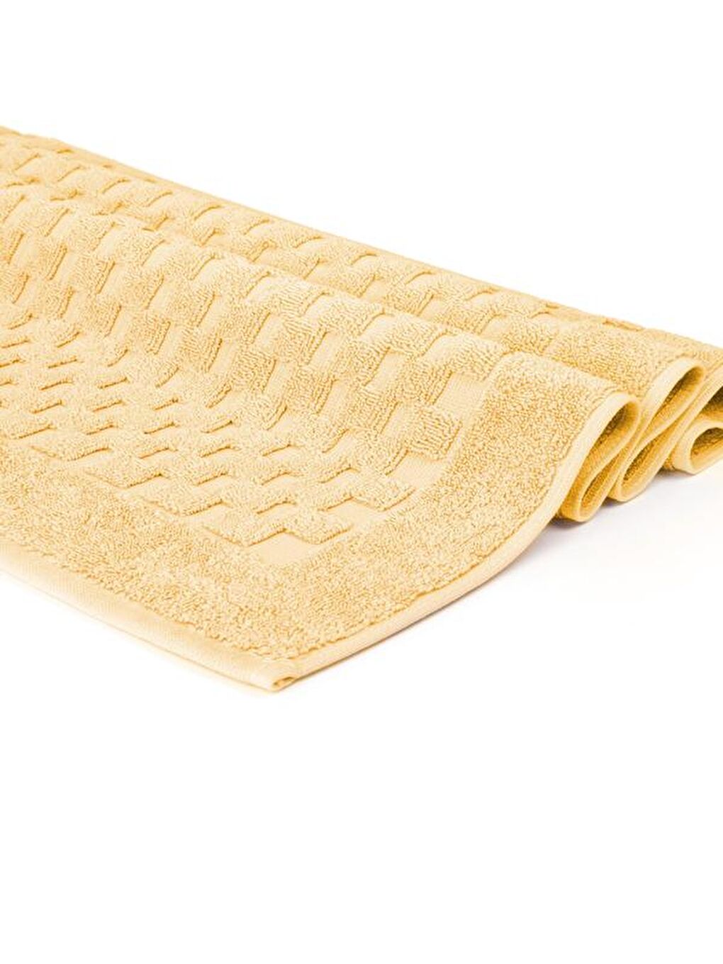 Vionel Ayak Havlusu - Sarı - 40x70 cm-3