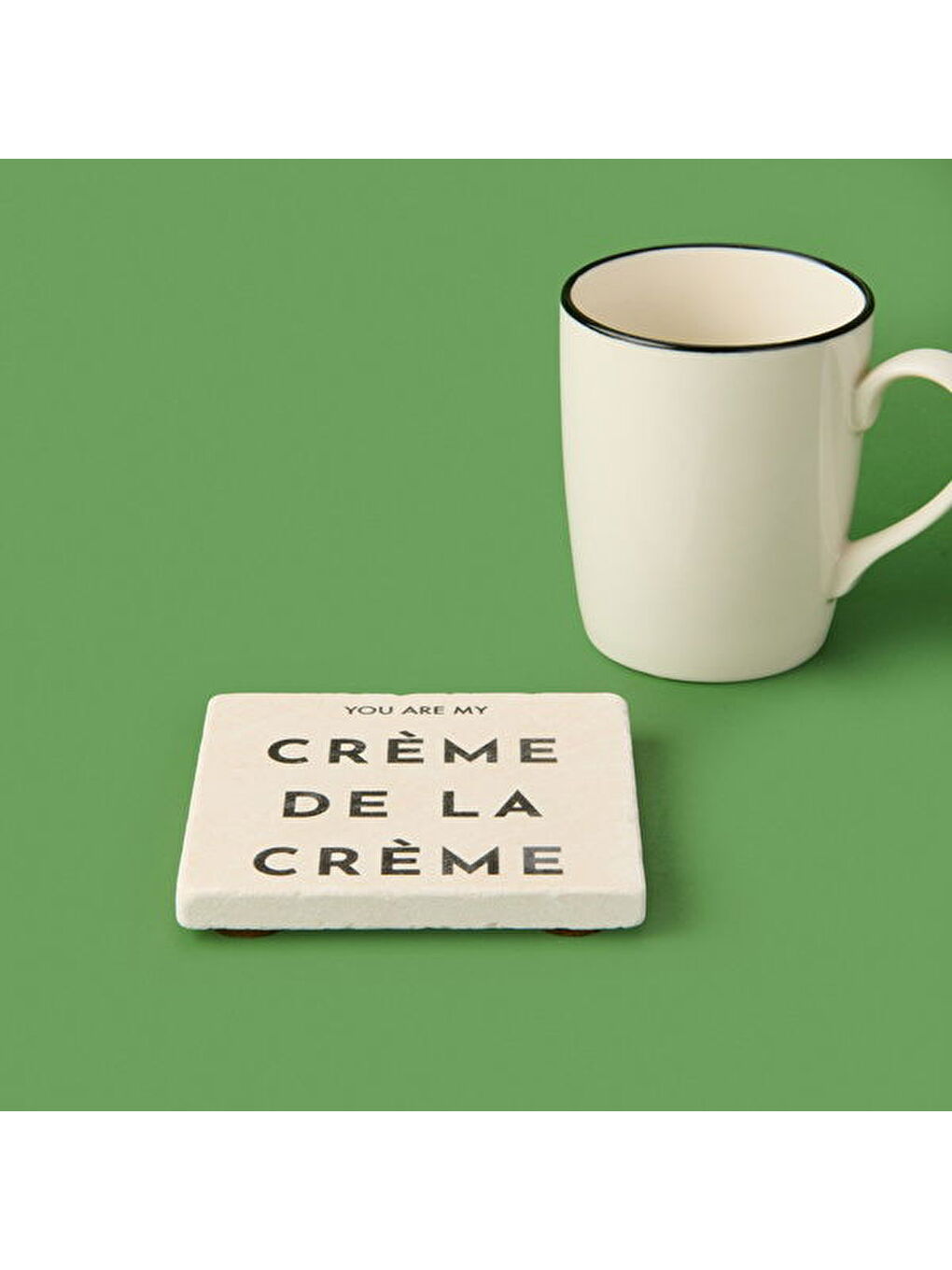 Karışık Kitchen Creme De La Creme Bardak Altlığı - Renkli - 10 cm-2