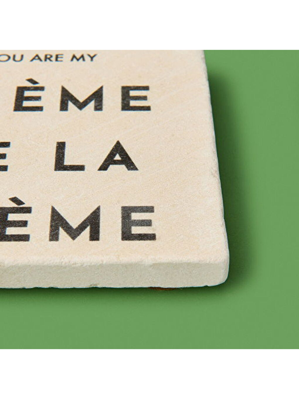 Karışık Kitchen Creme De La Creme Bardak Altlığı - Renkli - 10 cm-3