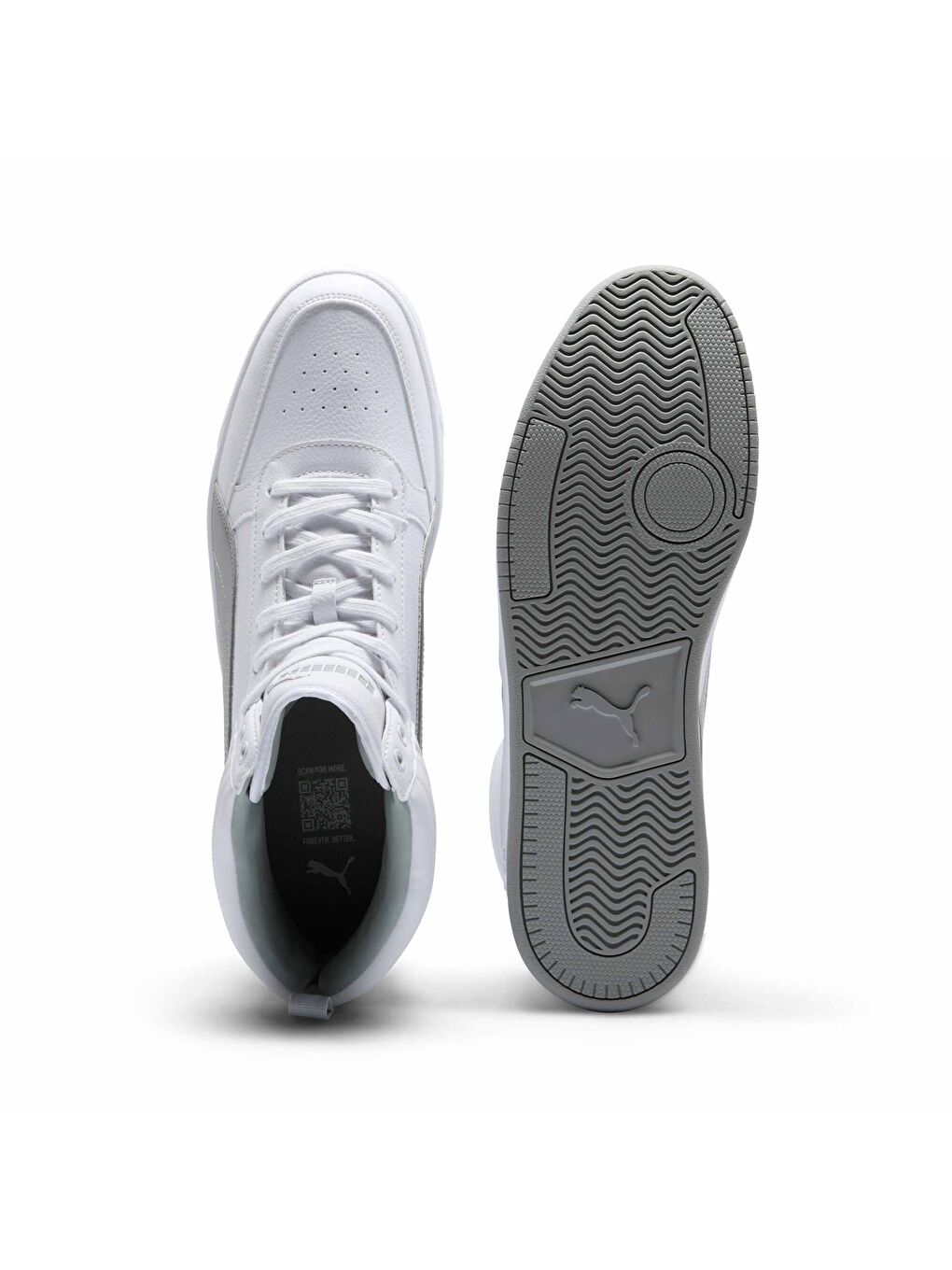 Beyaz DRIBBLE MID SL Ayakkabı-4