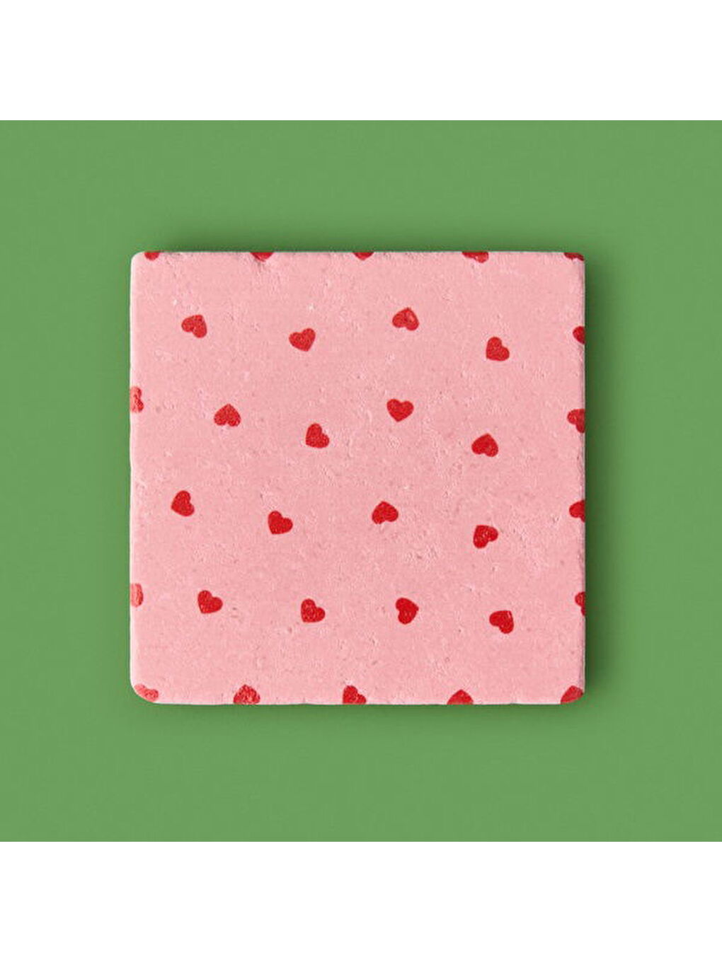 Karışık Kitchen Kalpli Bardak Altlığı - Renkli - 10 cm