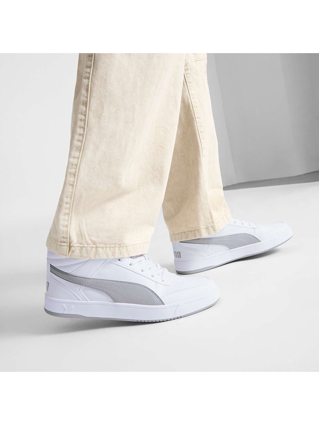 Beyaz DRIBBLE MID SL Ayakkabı-7